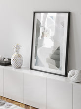 Beyaz Kerpiç Ev - Art Print